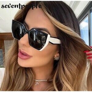 New Fashion Brand Designer Irregular Square Sunglasses For Women Retro Modern